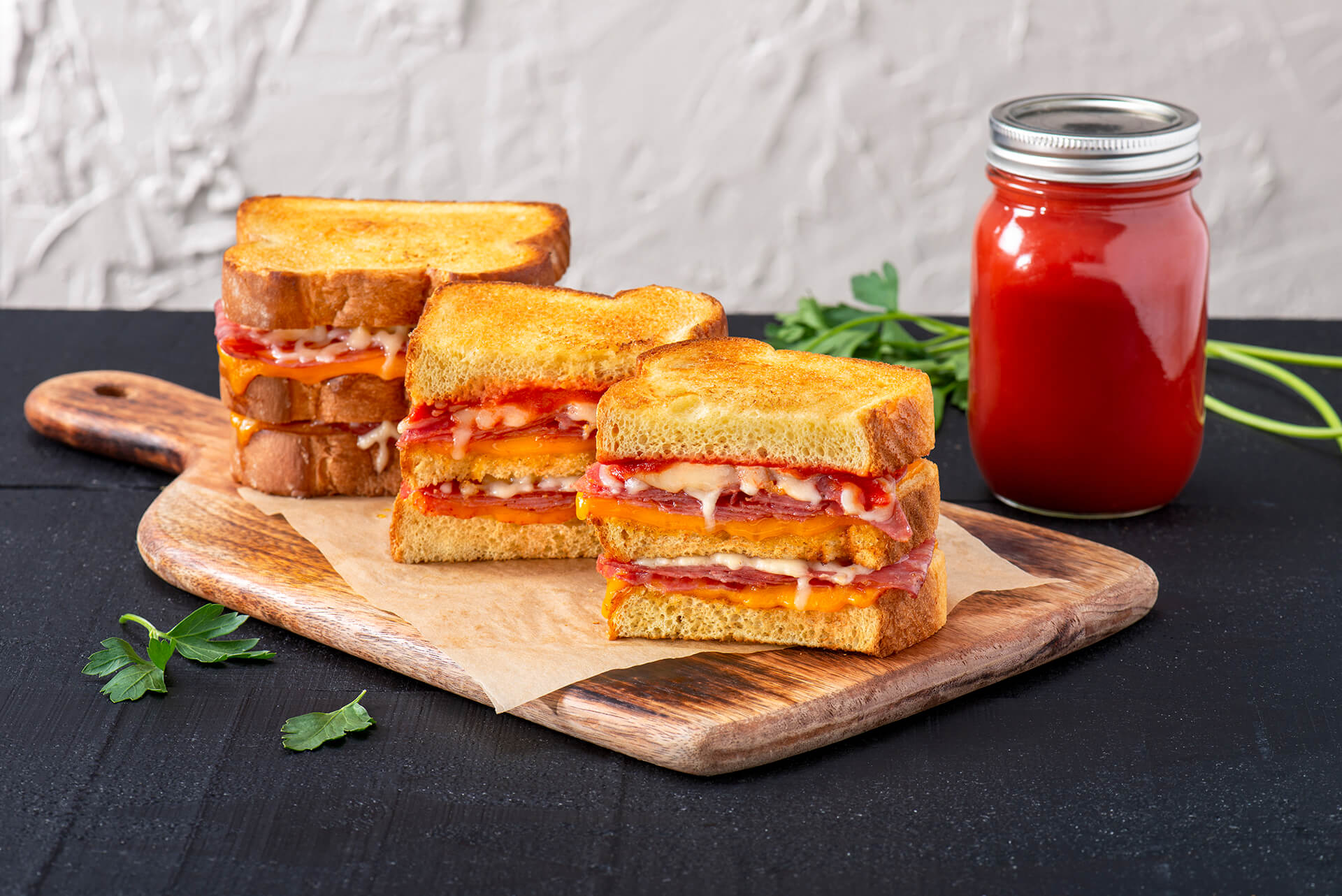 Pizza Grilled Cheese