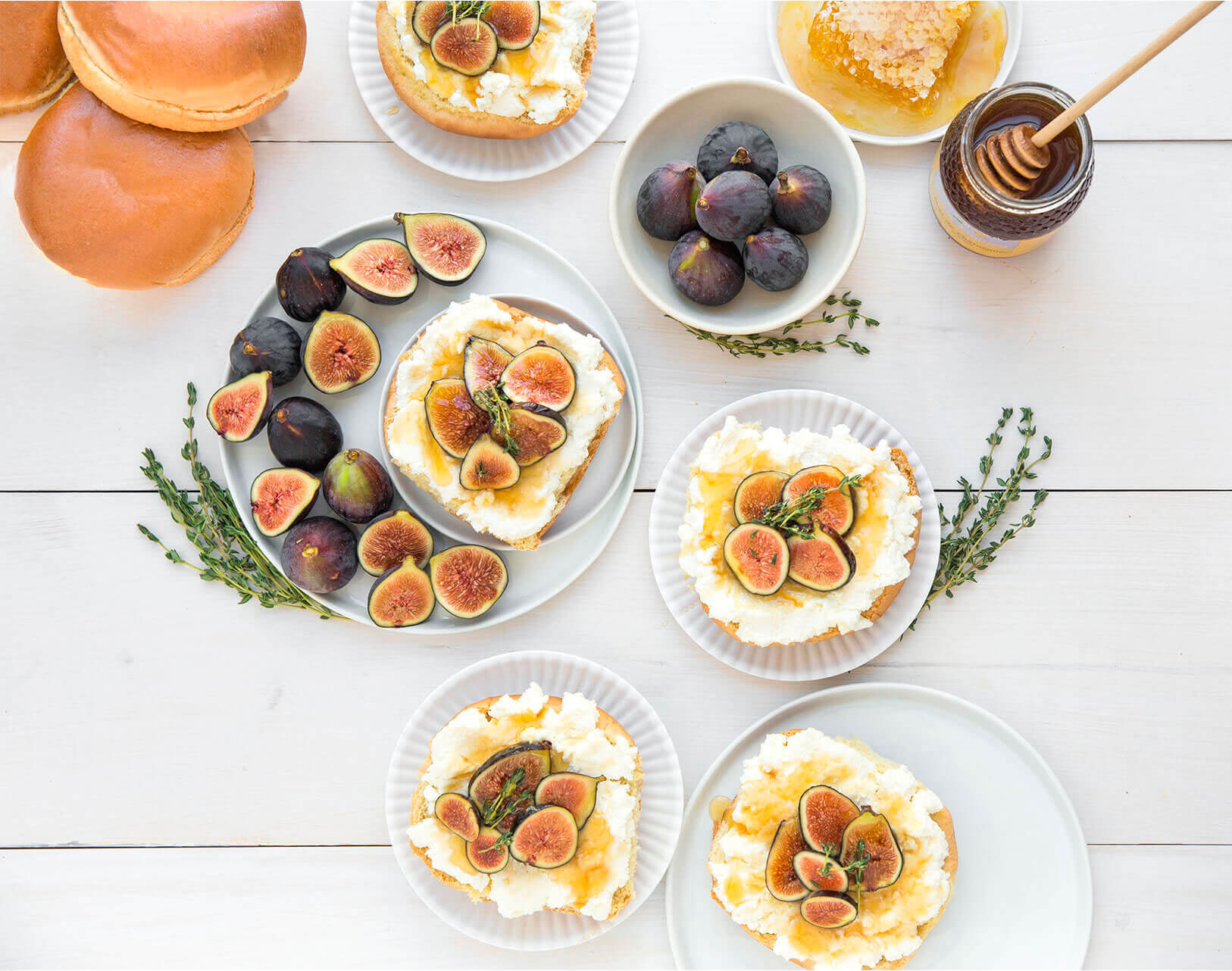 Ricotta, Fig & Honey Brioche Style Treat