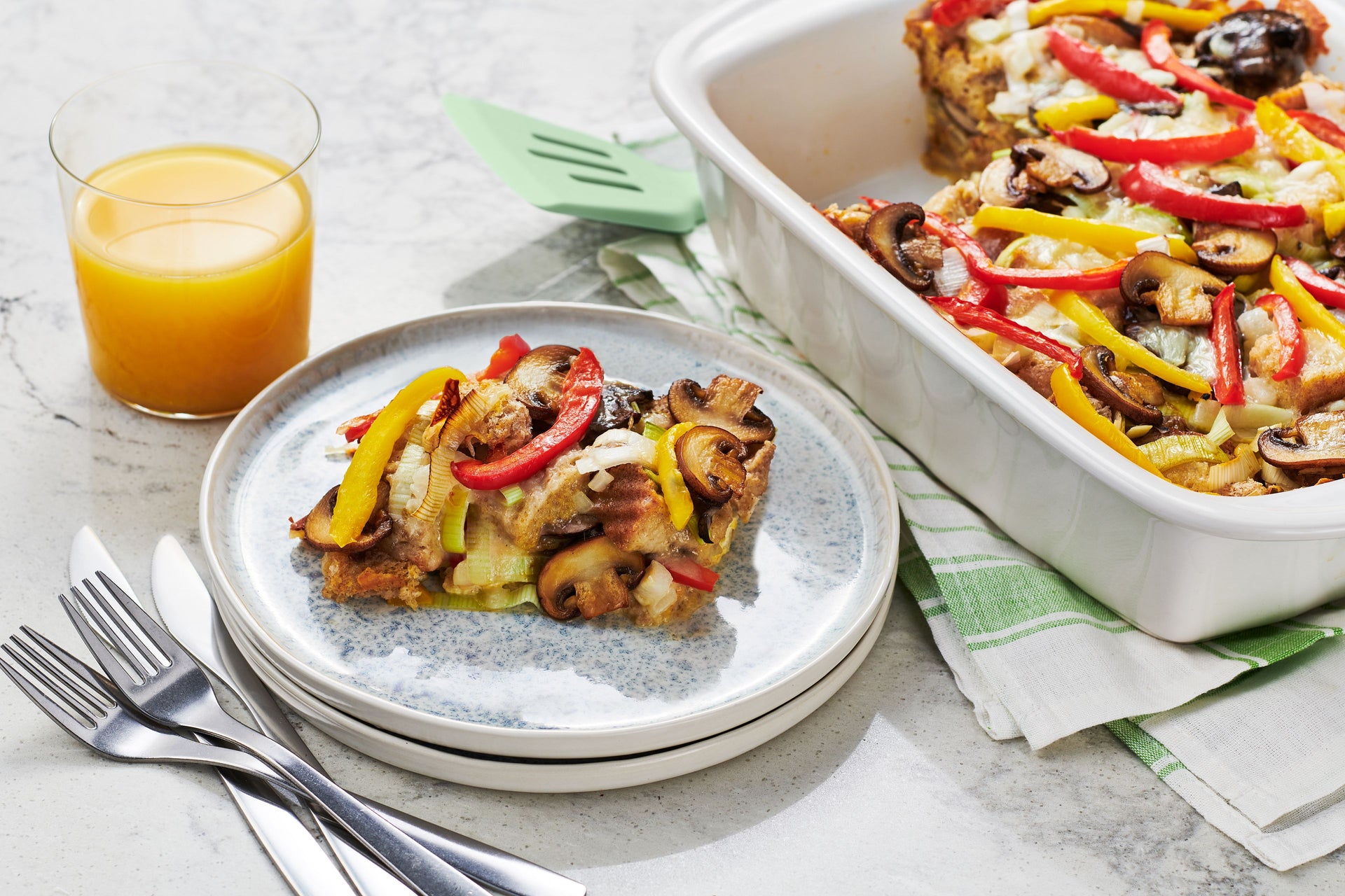 Make Ahead Vegetable Strata