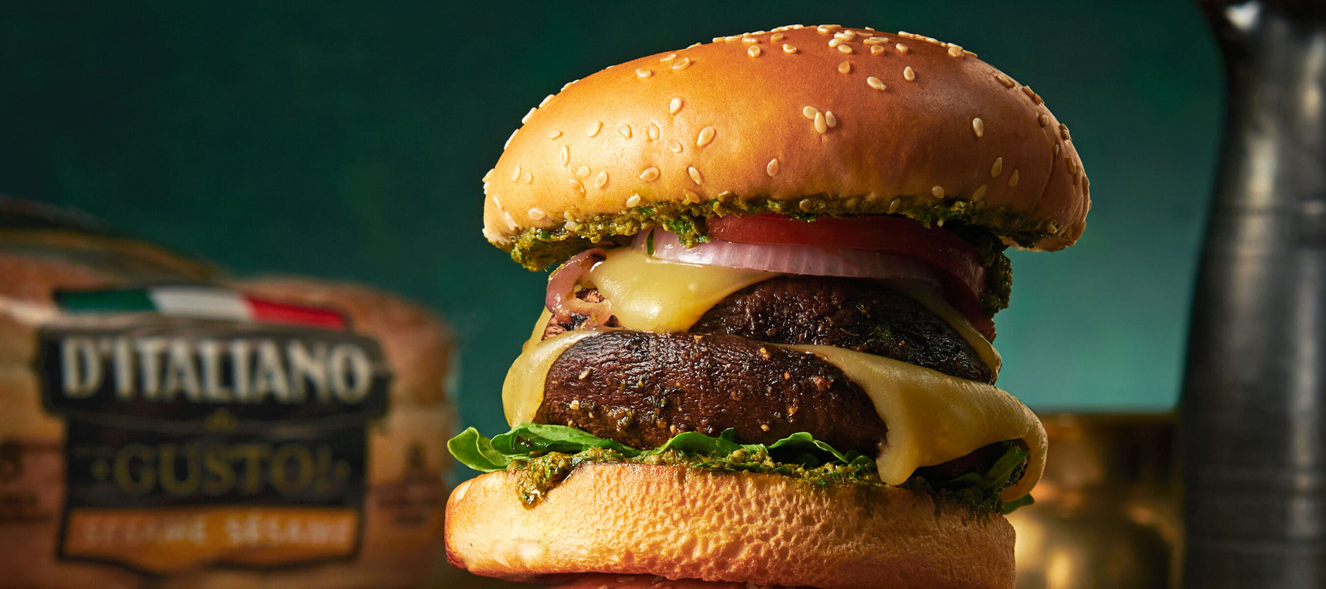 Portobello Mushroom Burger