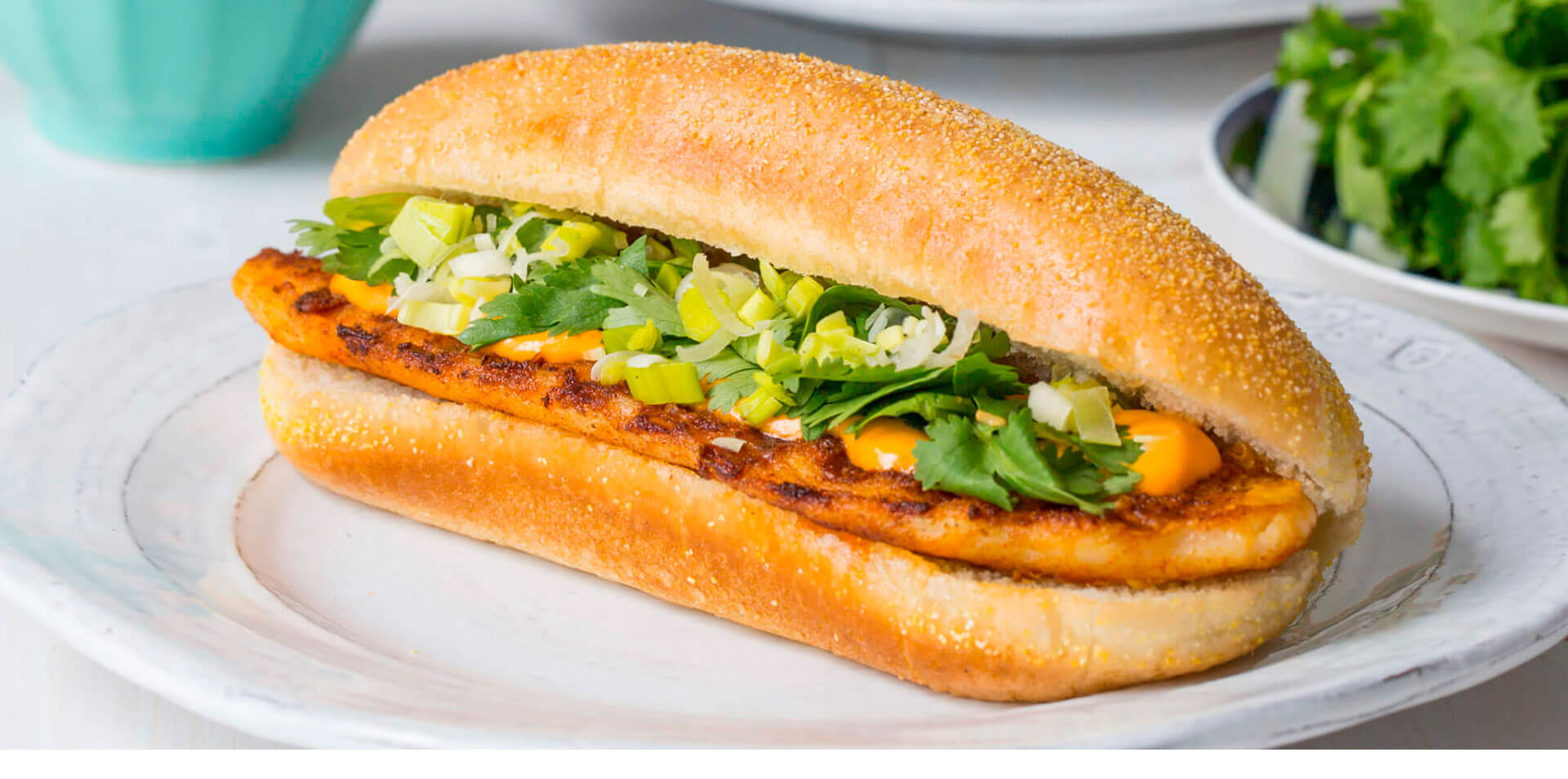 Halibut Fish Po’boy