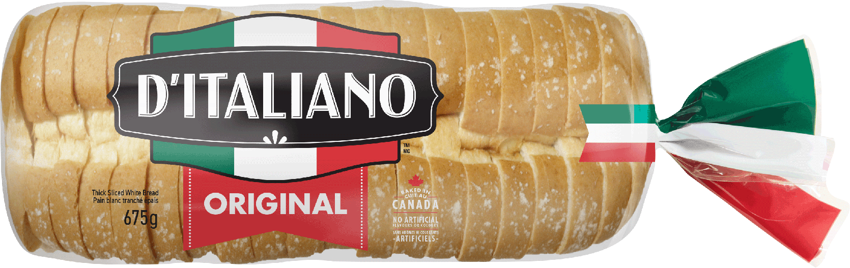 D’Italiano® Thick Slice Original White Bread