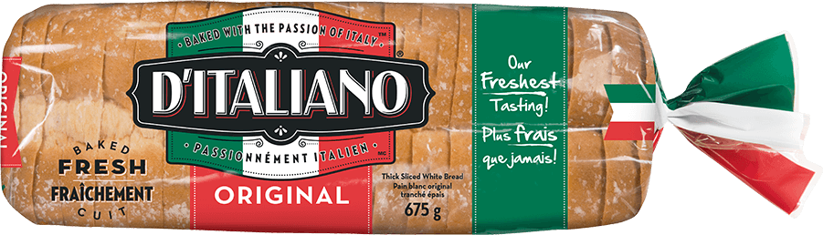 D’Italiano® Thick Slice Original White Bread