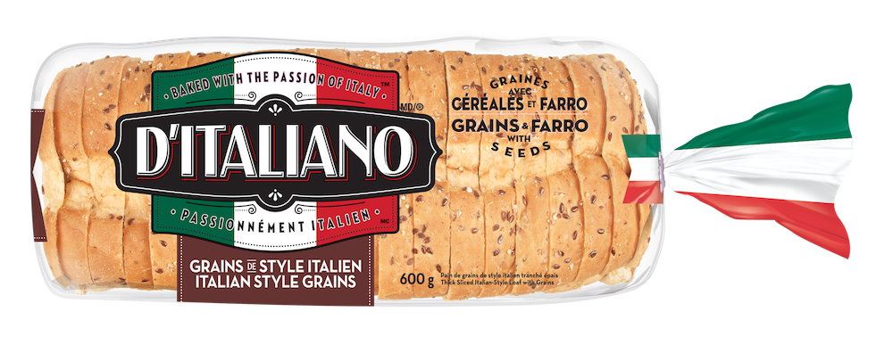 D’Italiano® Italian-Style Loaf with Grains