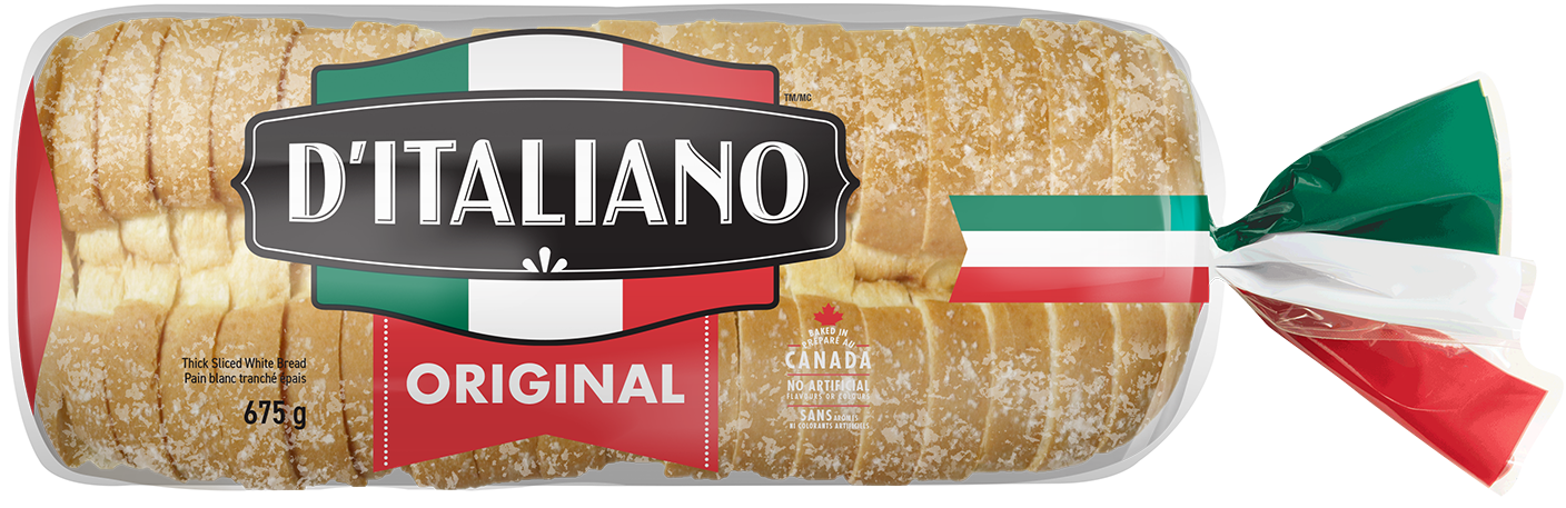 D’Italiano<sup>®</sup> Thick Slice Original White Bread