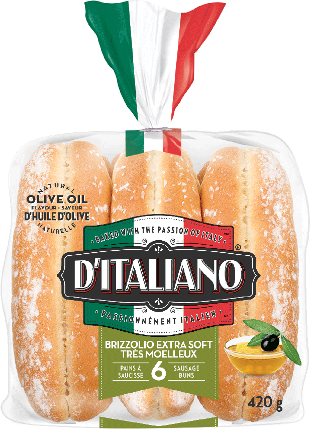 D’Italiano<sup>®</sup> Brizzolio Sausage Rolls