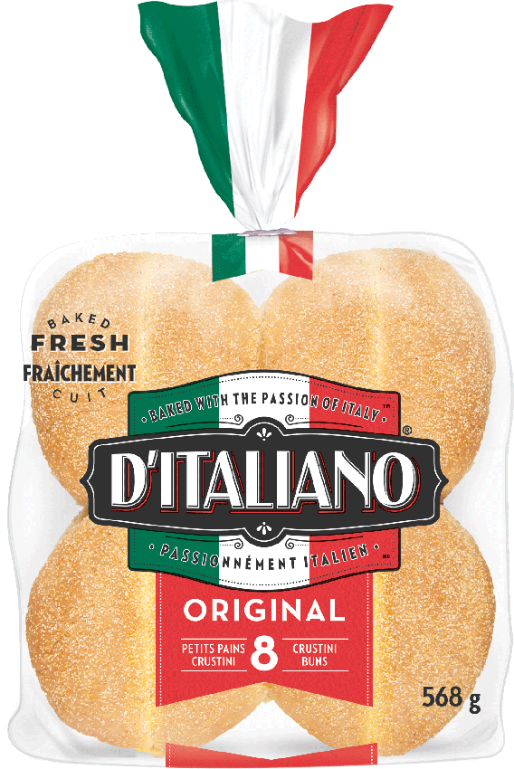 Petits pains crustini original D’Italiano<sup>MD</sup>