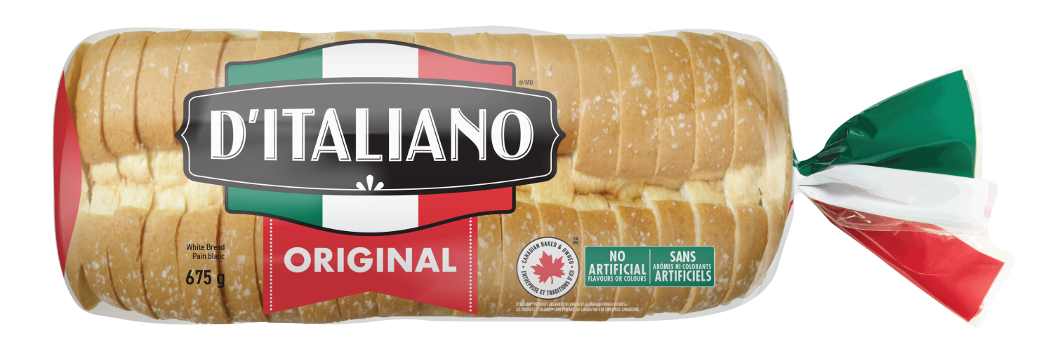 D’Italiano<sup>®</sup> Thick Slice Original White Bread