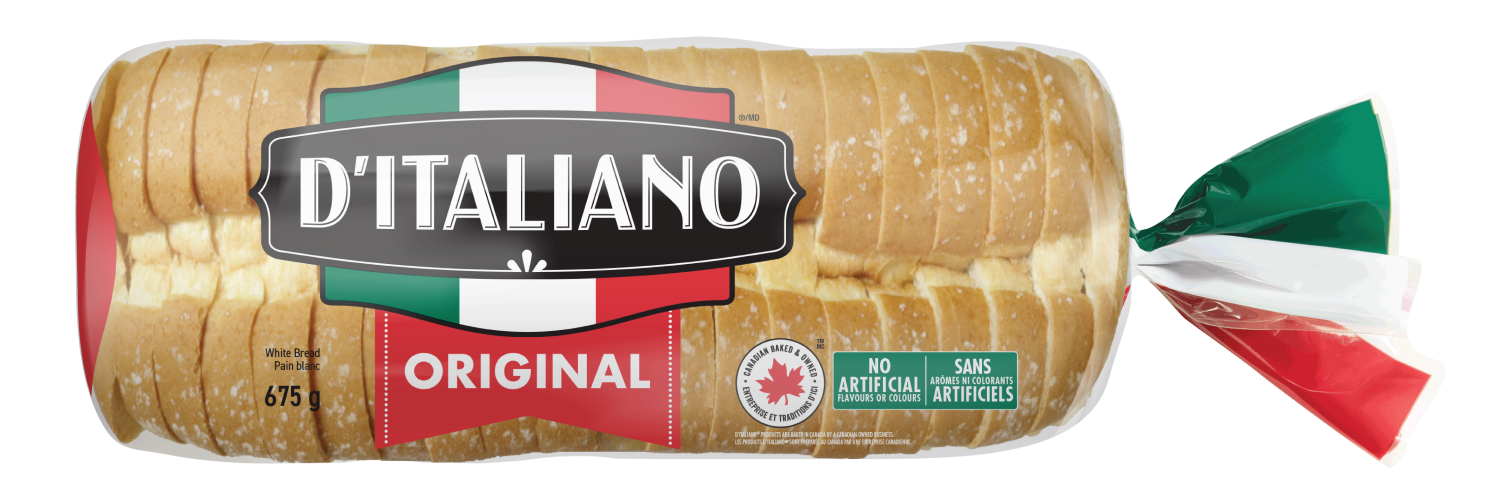 Pain blanc original tranché épais D’Italianoᴹᴰ